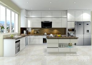 Kích thước hợp lý của tủ bếp